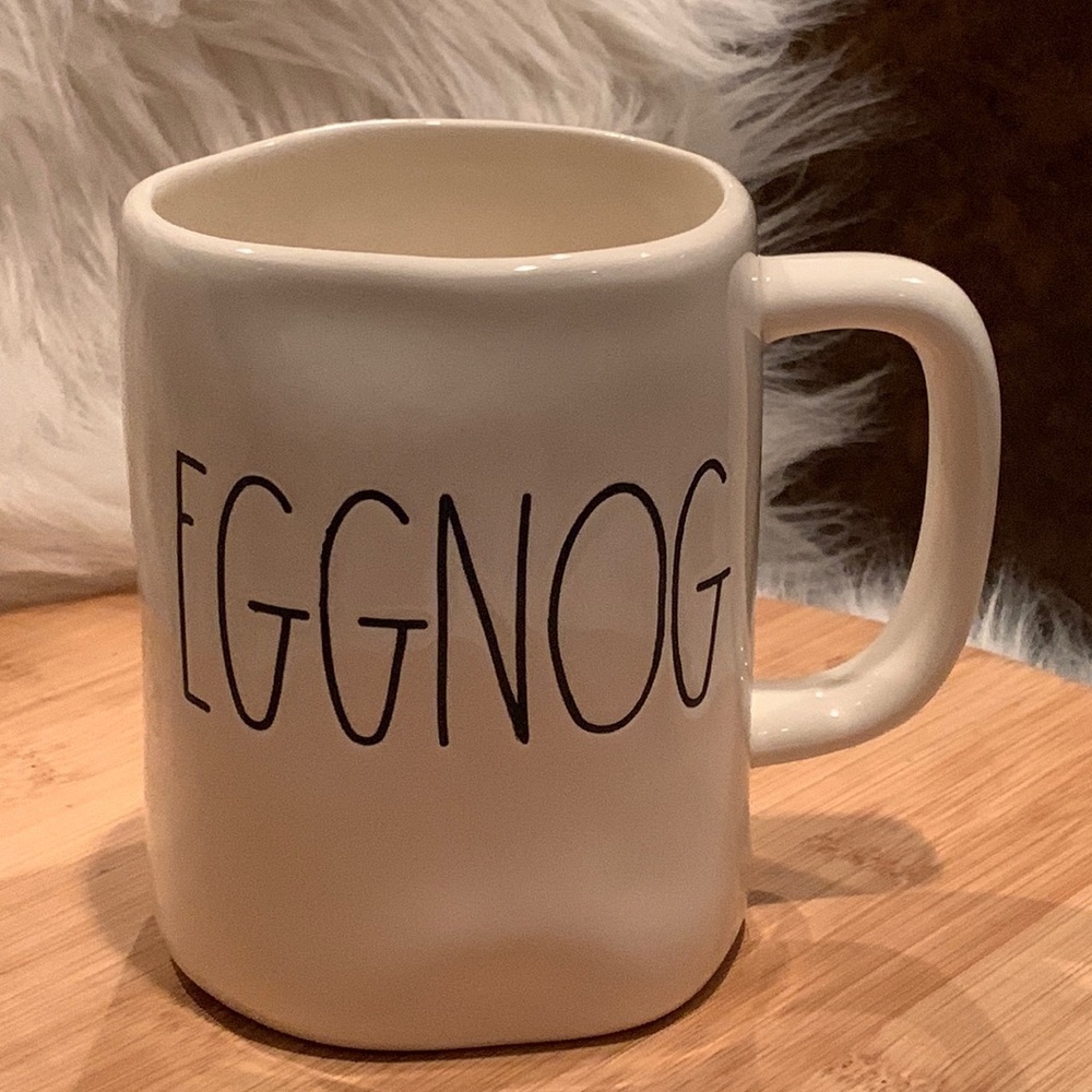 Rae Dunn | Ceramic Large “Eggnog” Holiday Christmas Mug